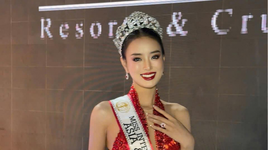 Khanh Linh wins third runner-up title at Miss Intercontinental 2024